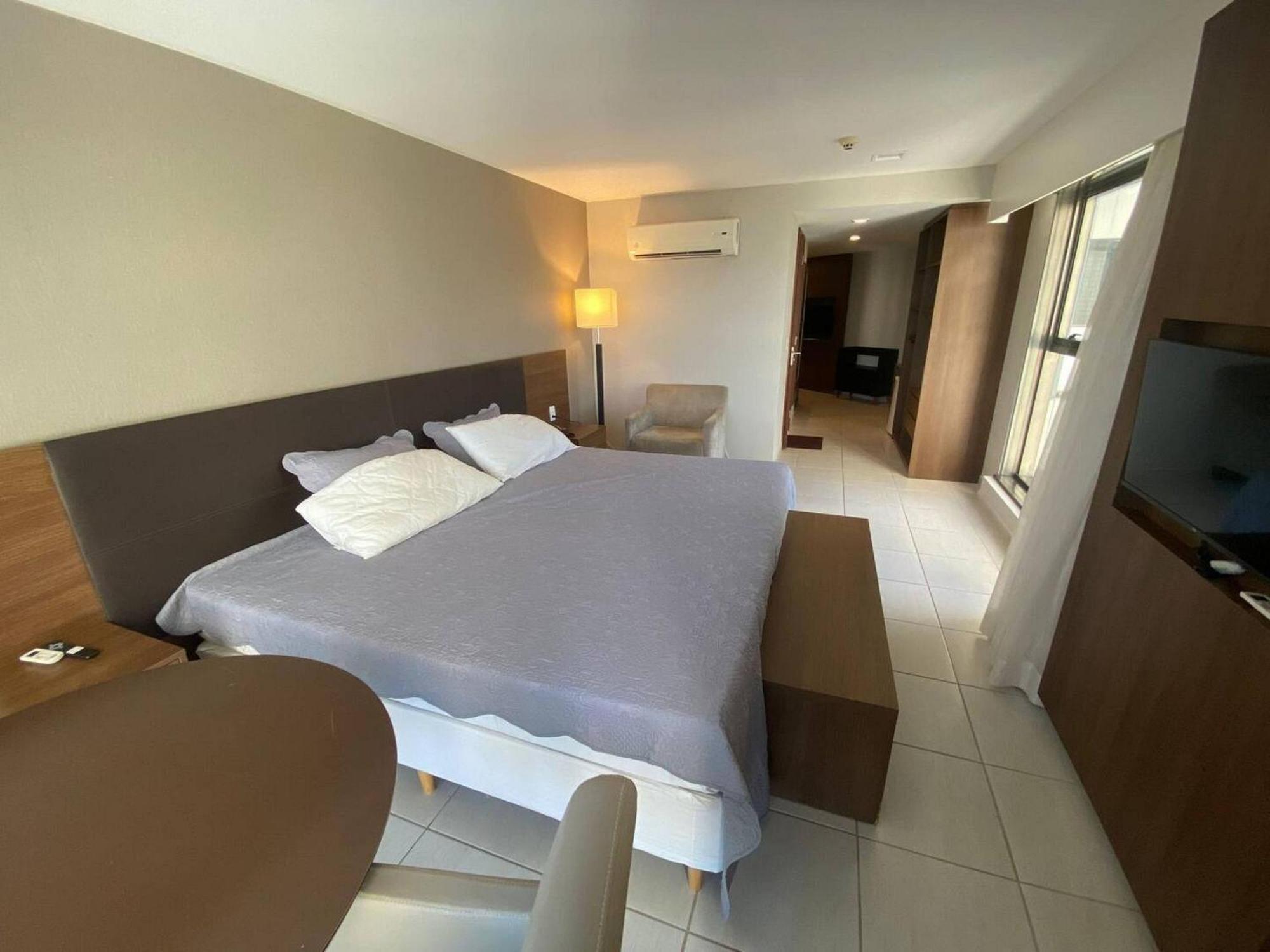 Flat Beira Mar Academia Piscina Boa Viagem Recife - Com Cafe Da Manha Opcional Apartamento Exterior foto
