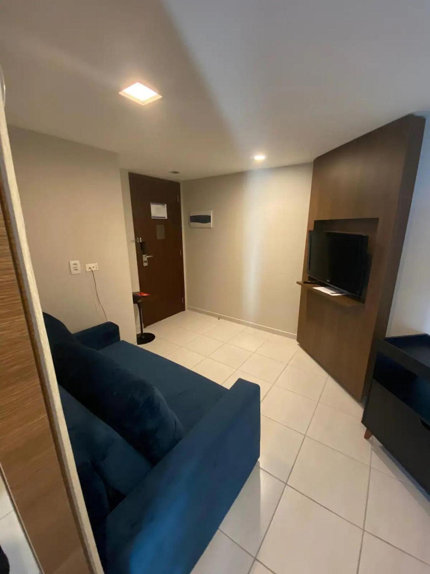 Flat Beira Mar Academia Piscina Boa Viagem Recife - Com Cafe Da Manha Opcional Apartamento Exterior foto